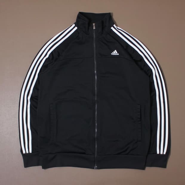 Adidas 아디다스 검흰 트랙탑 져지