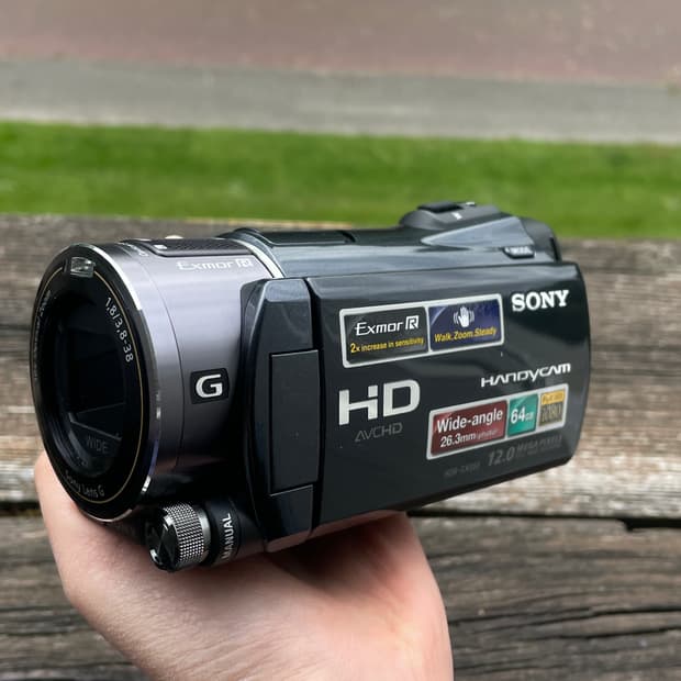 6/15까지 판매! 민트급) 소니 HDR-CX550 빈티지 캠코더 카메라