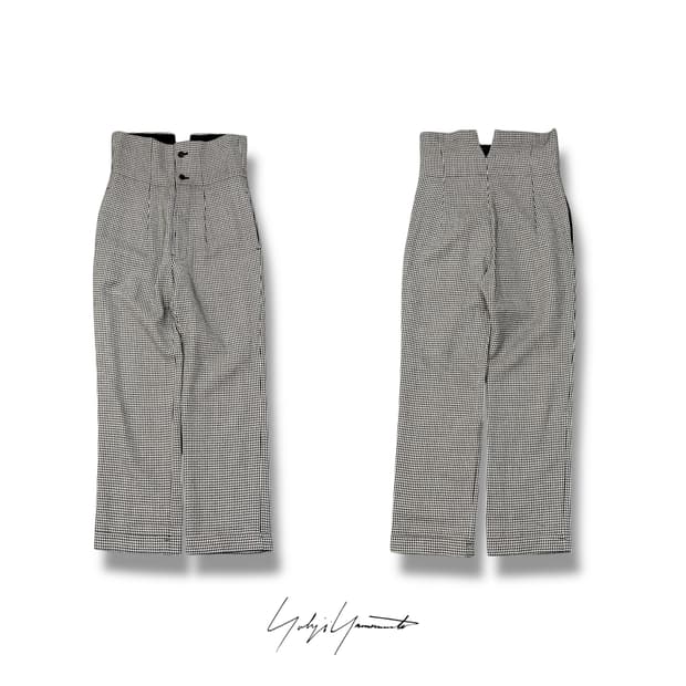  요지야마모토 패턴 팬츠 y14195