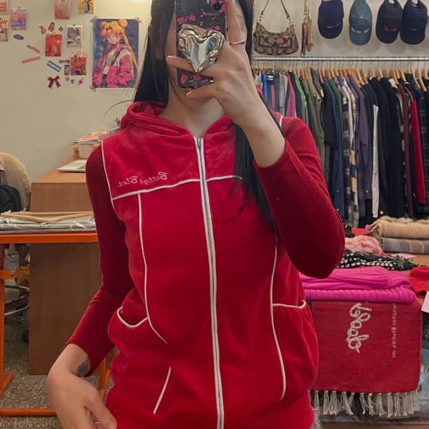 베티즈블루 벨벳 후디베스트 [무배]