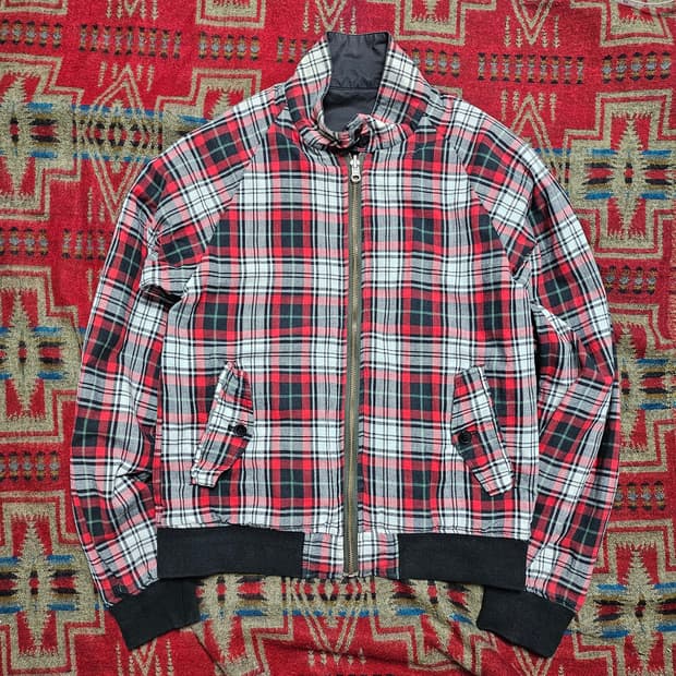 저널스탠다드 리버시블 해링턴 블루종 M