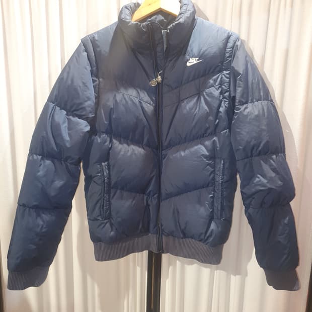 나이키 네이비 패딩 점퍼 스몰입으시는분 추천드려요