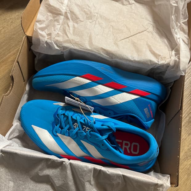 아디다스 아디제로 에보슬 evo sl 에키덴 우븐 솔라 블루 실버 메탈릭