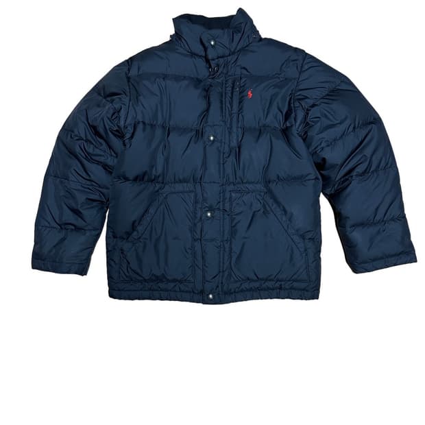 폴로 레드 패딩