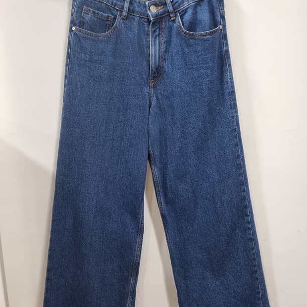 자라 와이드핏 데님 팬츠 (D93