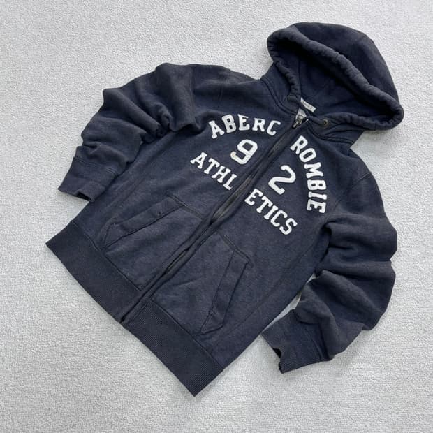 M 아베크롬비앤피치 후드 집업 0327E