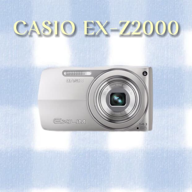 (레드벨벳 조이) 카시오 엑슬림 EX-Z2000디카