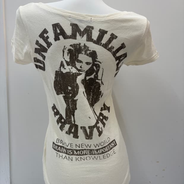 Y2K 걸스 프린팅 반팔 티