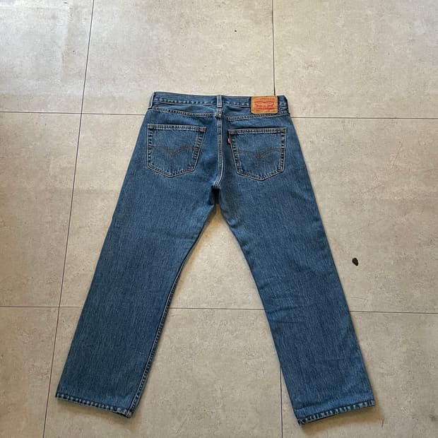 리바이스505 데님팬츠