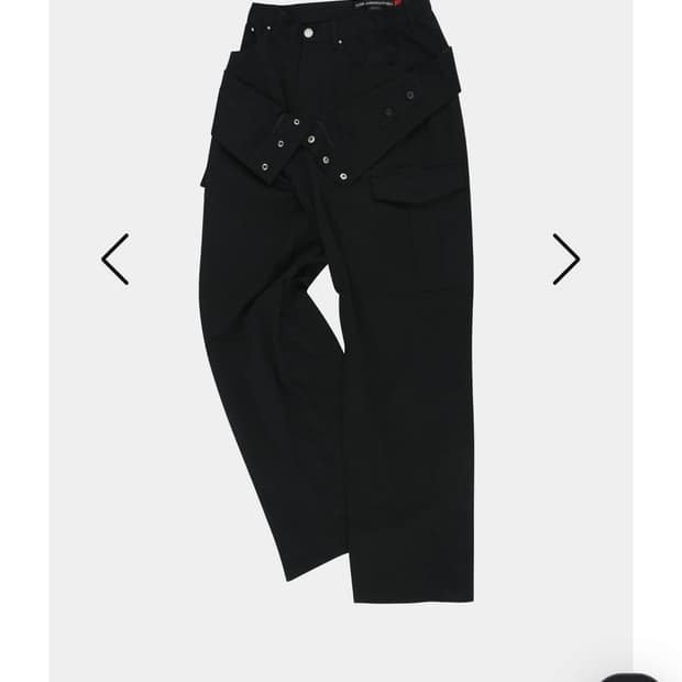 앤더슨벨 UNISEX DOUBLE WAIST WORK WIDE-LEG J