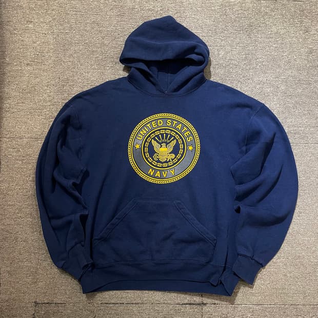 (L) USA Soffe NAVY 밀리터리 미해군 후드티