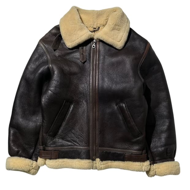 TEODEM B-3 램스킨 시어링 무스탕 봄버 자켓