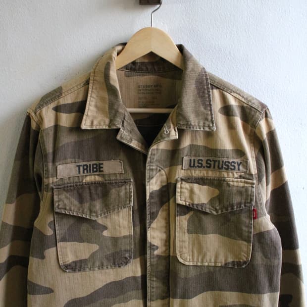 스투시 밀리터리 필드 자켓