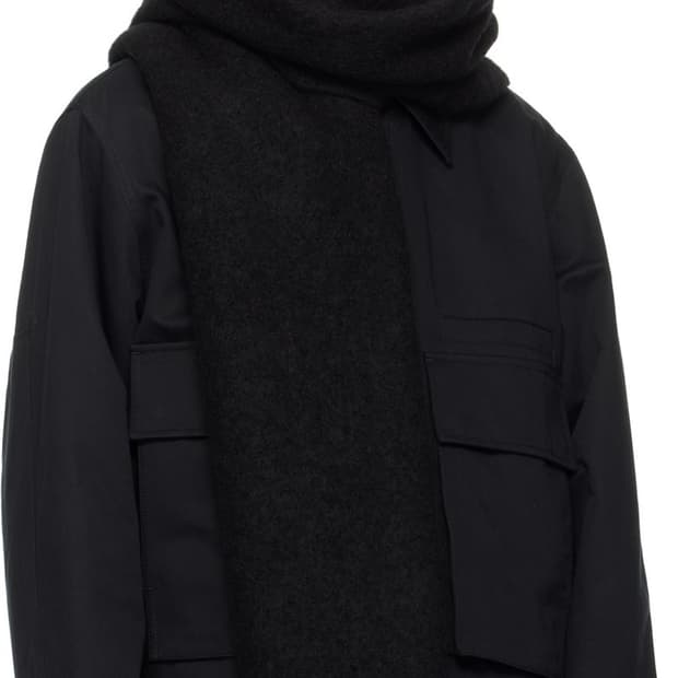 르메르 맥시 플러피 스카프 목도리