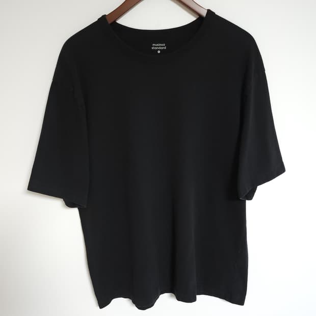 [XL] 무신사 블랙 남성 반팔티 무지 남자 반팔 티셔츠 G220