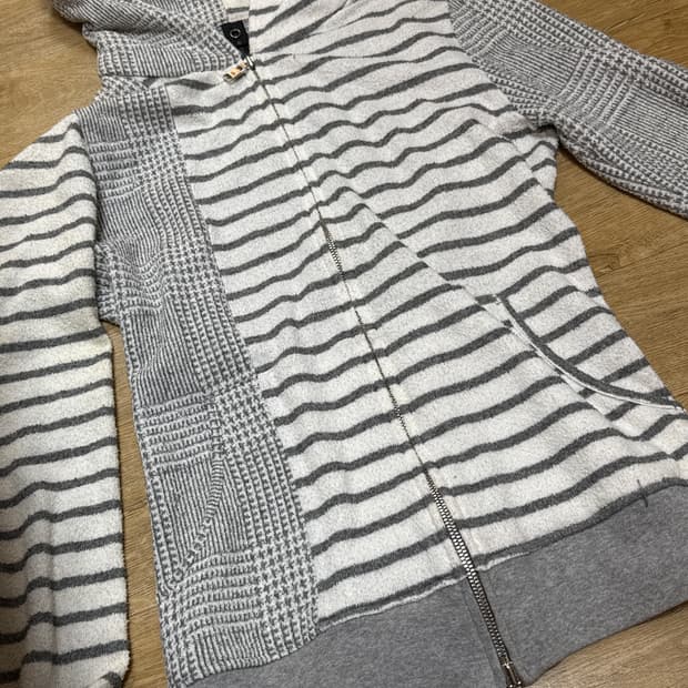 가디건 후드집업