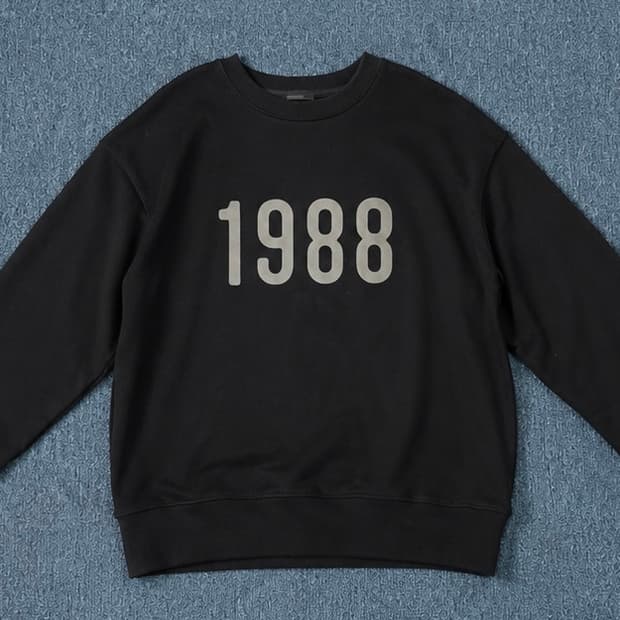 FCMM 1988  맨투맨 블랙
