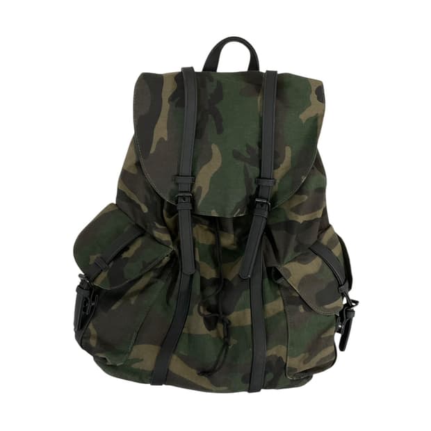 빈티지 카모 백팩