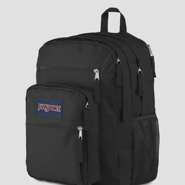 잔스포츠 빅스튜던트 빅사이즈 백팩 가방 블랙