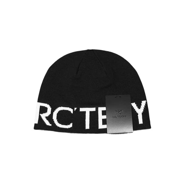아크테릭스 워드 헤드 토크 비니 블랙 Word Head Toque