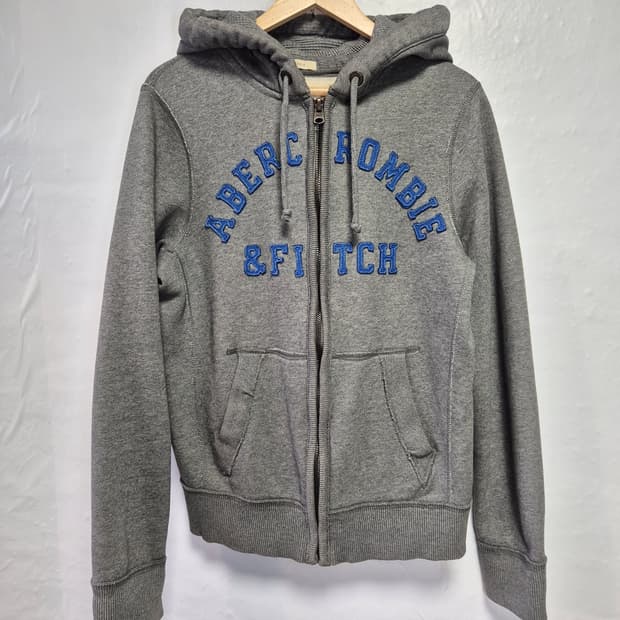 아베크롬비 Y2K 빈티지 후드집업 그레이 M사이즈(상태A급)