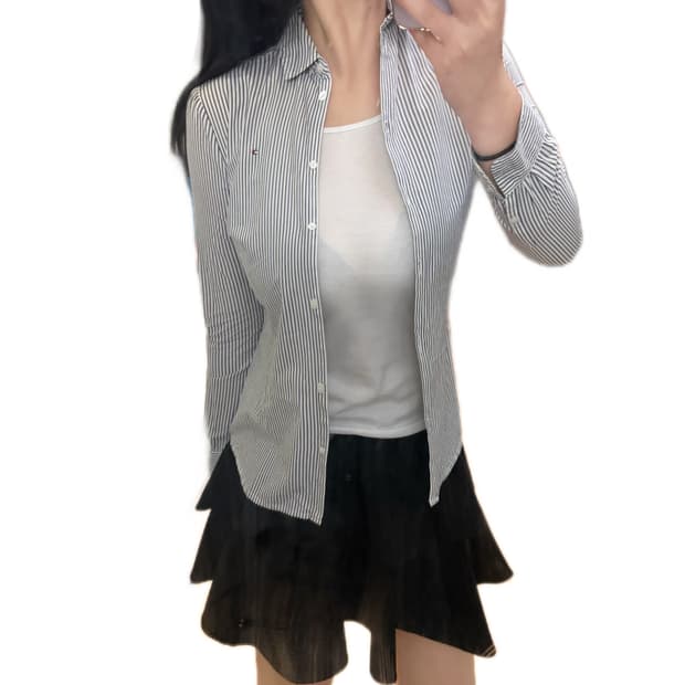 타미힐피거 스트라이프 셔츠