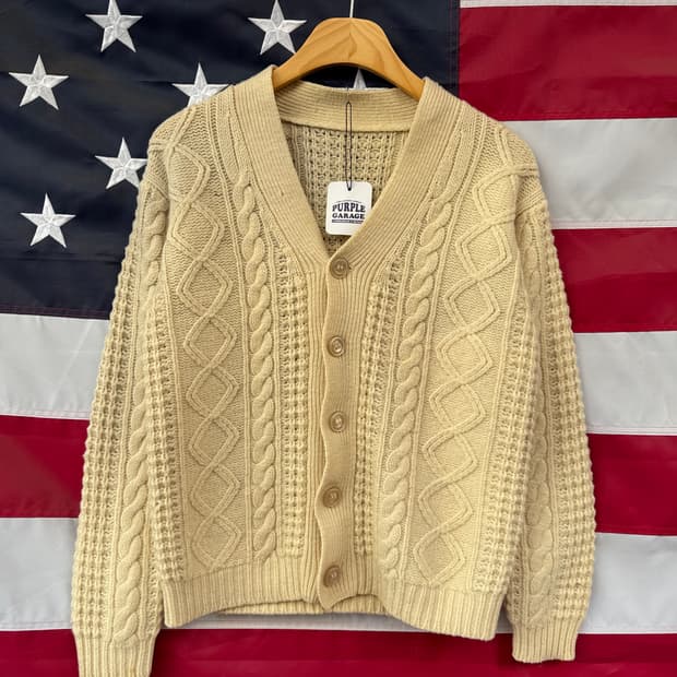 헤비 울 꽈베기 가디건 B170