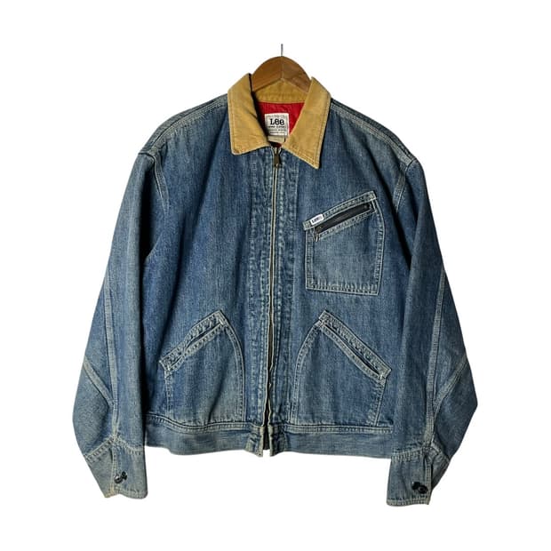 [Lee] 리 워크 클로스 코듀로이 카라 191-LB 복각 데님자켓