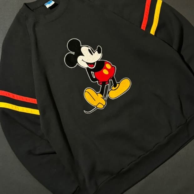 1980‘s USA Disney Mickey Sweatshirt / XL