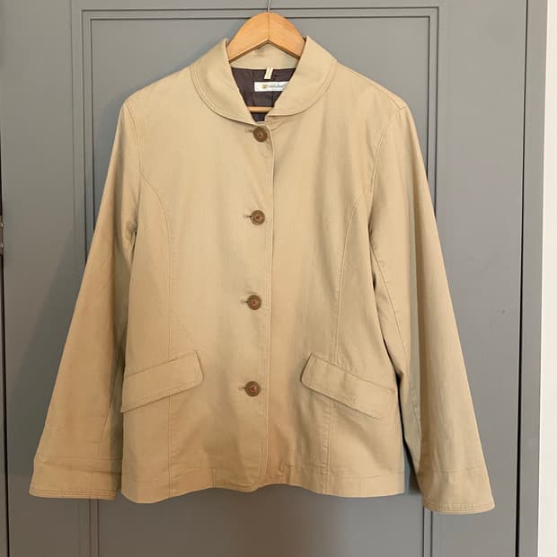 Golden bear 둥근카라 베이직 자켓