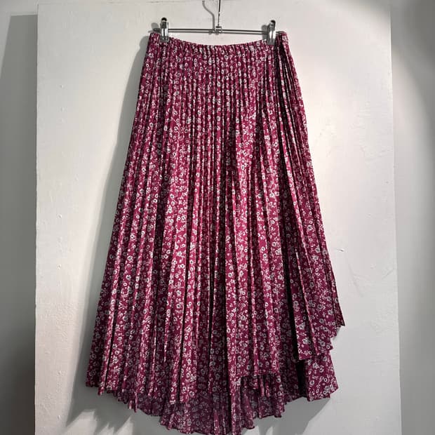 Japan vintage 일본 플리츠 스커트 38 C630