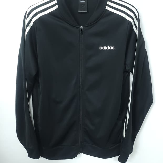 아디다스 트랙 자켓 블랙 XL 100-105 새제품급