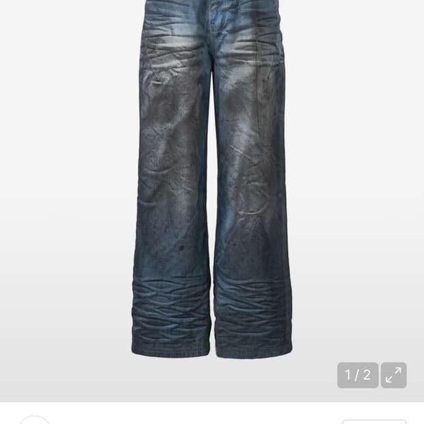 어나더유스 더티 워시드 데님 size 1