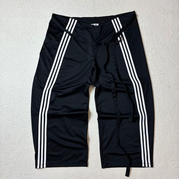 아디다스 우먼스 벨티드 스냅 와이드 팬츠 PN7082