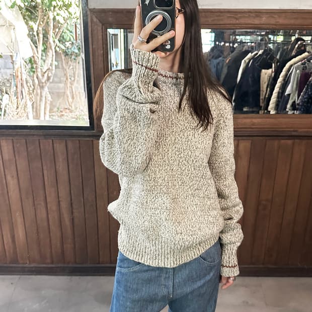 RRL wool melange sweater