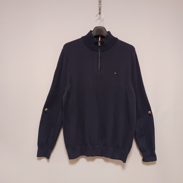 타미힐피거 집업니트