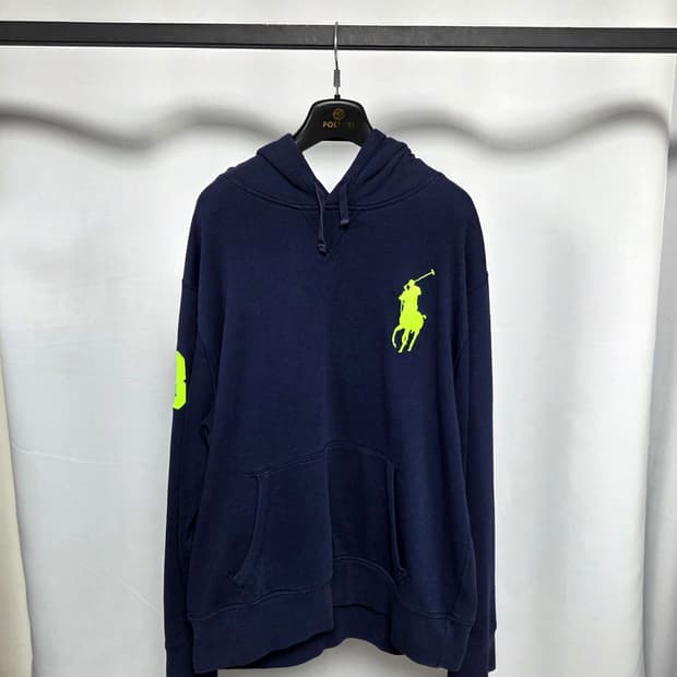 폴로 빅로고 후드티 빅포니 후드티(엑라)