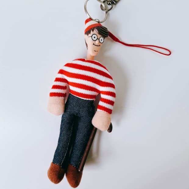 월리를 찾아라 키링