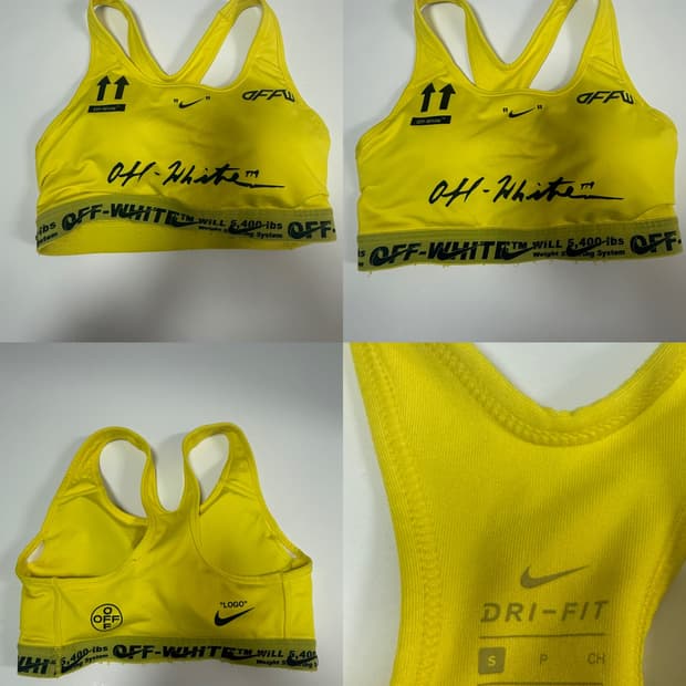 나이키x 오프화이트 우먼 탑 S