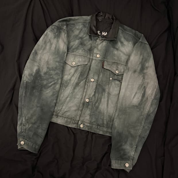 90s 리바이스 빅 E 블리치드 데드스탁 봄버