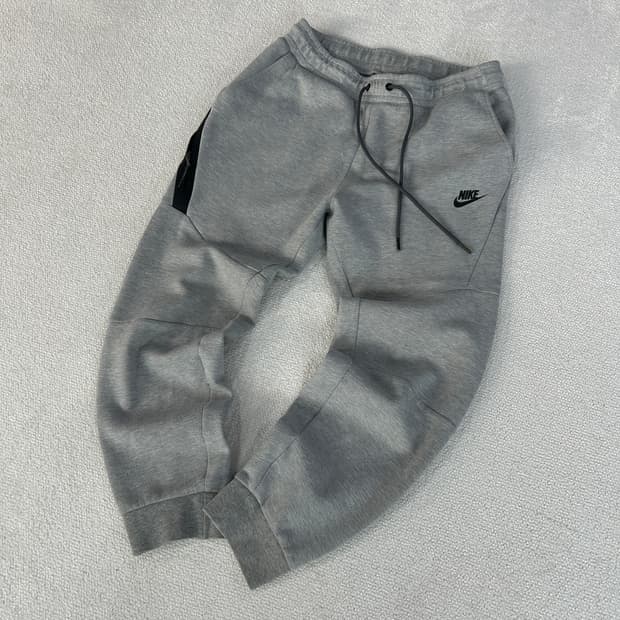 나이키 테크 플리스 조거 팬츠 회색 m