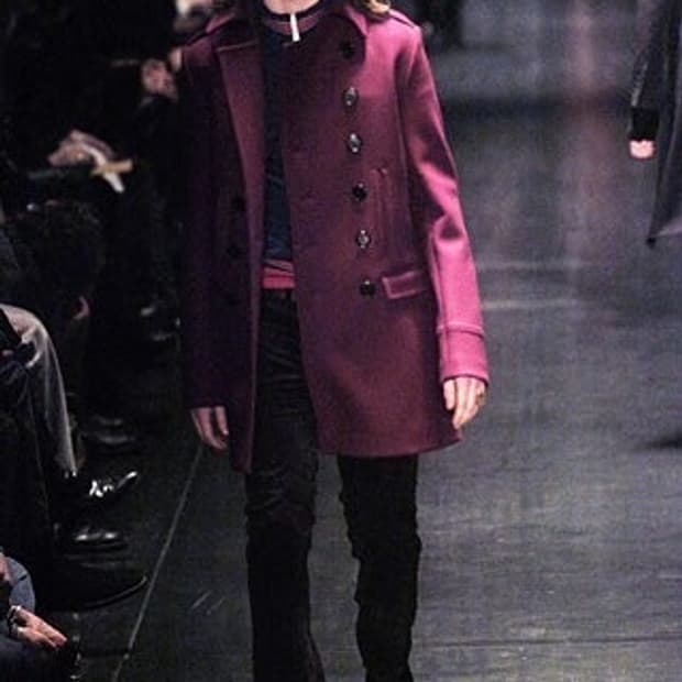 Dior Homme 05FW Double Breasted Wool Coa