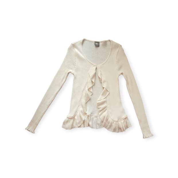 모리걸  ar.de toi 아이보리 니트 가디건