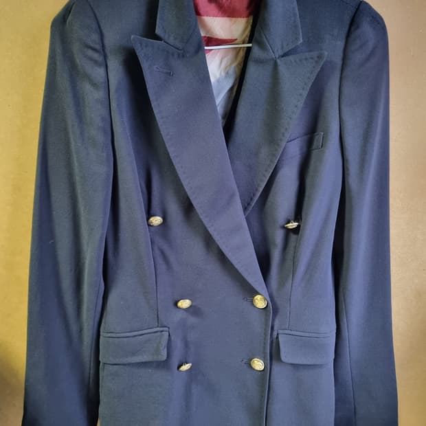 폴스미스 여성 금장 울 자켓 