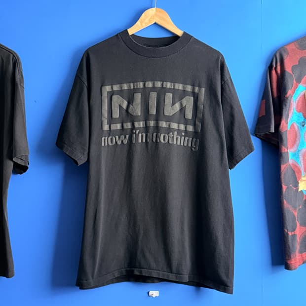 (XL) 90s 나인인치네일스 Now I'm Nothing 밴드 티셔츠