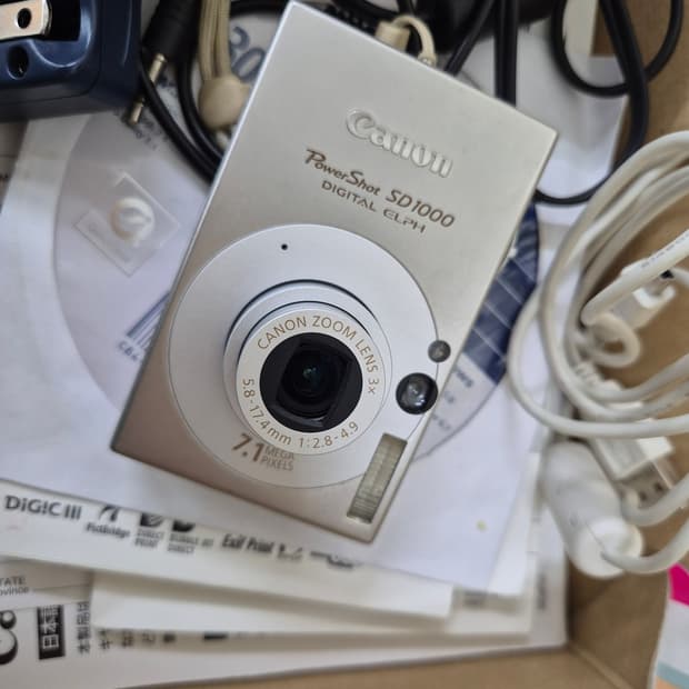 익서스70 , Powershot sd1000