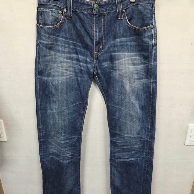 리바이스 올드스쿨 빈티지워싱 데님팬츠 34