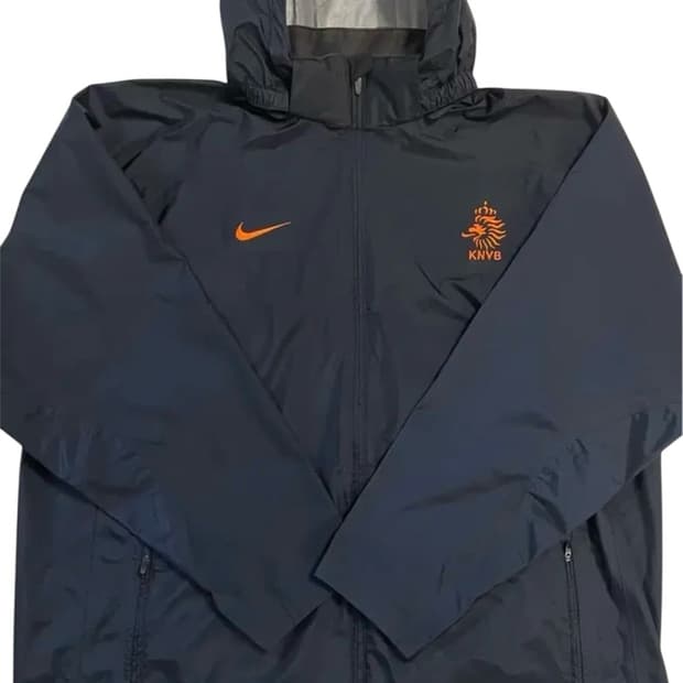 나이키 05 네덜란드 레인자켓 네이비 컬러 사이즈 XXL