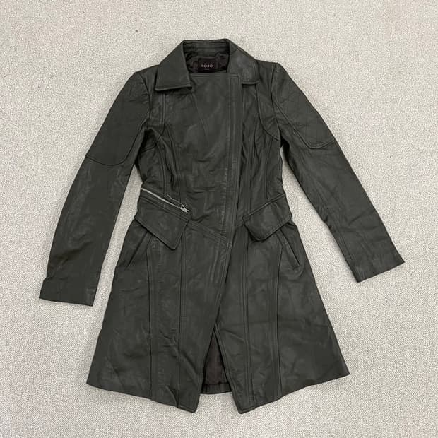 [44] 로보 여성 양가죽 라이더 가죽 자켓 0102M1