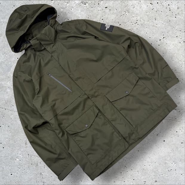 [2XL] 노스페이스 핸퍼드 다크 카키 바람막이 E805